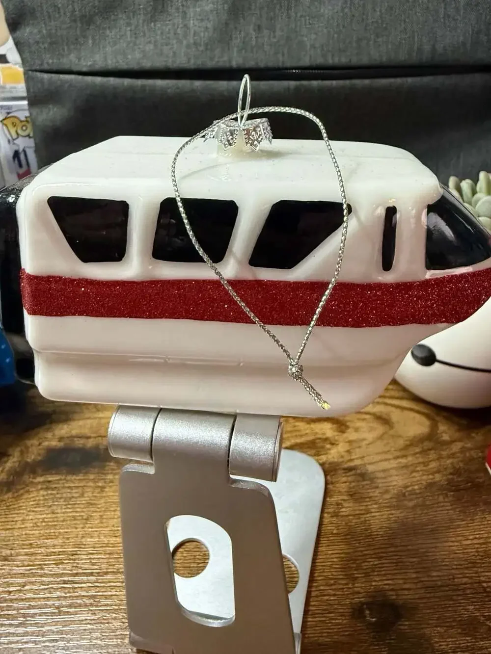 Disney Parks Monorail Christmas Tree Ornament